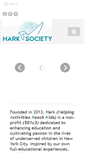 Mobile Screenshot of harksociety.org