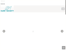 Tablet Screenshot of harksociety.org